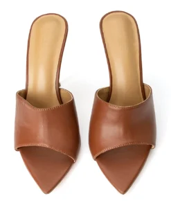 Tony Bianco Shoes Mylo Rust Nappa 10.5cm Heels