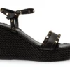 Tony Bianco Peyton Black Como 10.5cm Wedges