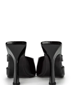 Tony Bianco Shoes Princess Black Patent 11cm Heels