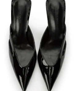 Tony Bianco Shoes Princess Black Patent 11cm Heels