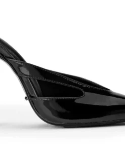 Tony Bianco Shoes Princess Black Patent 11cm Heels