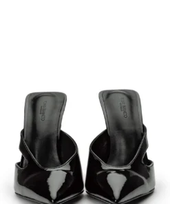 Tony Bianco Shoes Princess Black Patent 11cm Heels