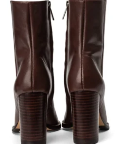 Tony Bianco New Arrivals Samara Choc Como 9cm Ankle Boots 9 Tony Bianco New Arrivals Samara Choc Como 9cm Ankle Boots