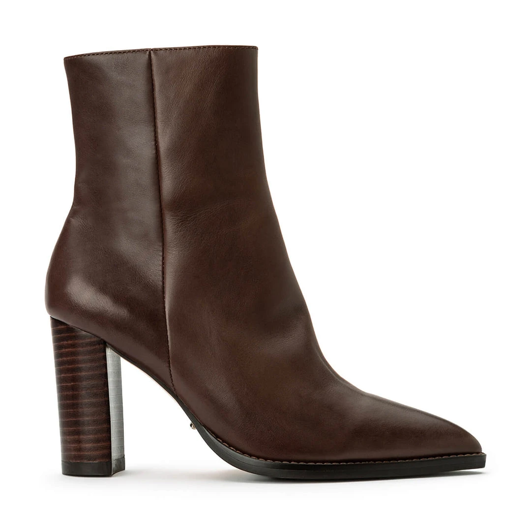 Tony Bianco New Arrivals Samara Choc Como 9cm Ankle Boots 3 Tony Bianco New Arrivals Samara Choc Como 9cm Ankle Boots