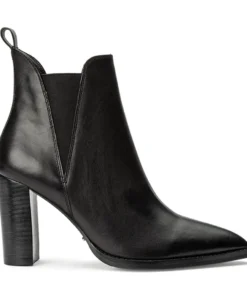 Tony Bianco Sasha Black Como 9cm Ankle Boots Shoes