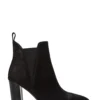 Tony Bianco Sasha Black Diesel 9cm Ankle Boots Shoes