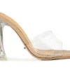Tony Bianco Serri Clear Vinylite/Skin Nappa 10.5cm Heels Best Sellers