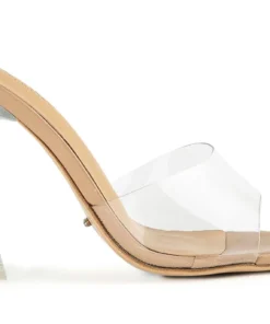 Tony Bianco Serri Clear Vinylite/Skin Nappa 10.5cm Heels Best Sellers