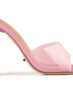 Tony Bianco Serri Musk Vinylite/Musk Nappa 10.5cm Heels Shoes