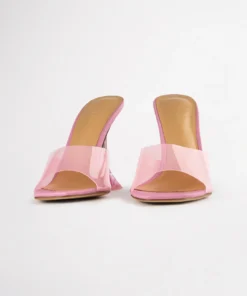 Tony Bianco Serri Musk Vinylite/Musk Nappa 10.5cm Heels Shoes