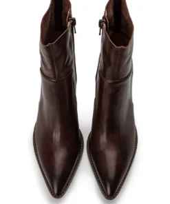 Tony Bianco Shoes Sisco Choc Como 9cm Ankle Boots