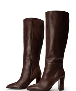 Tony Bianco Skyla Choc Como 9cm Calf Boots