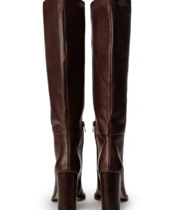 Tony Bianco Skyla Choc Como 9cm Calf Boots