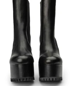 Tony Bianco Tempo Black Como 12cm Ankle Boots Shoes