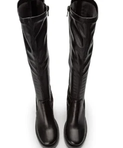 Tony Bianco Tibby Black Venice/Black Venezia 9cm Calf Boots