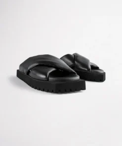 Tony Bianco Shoes Tigre Black Nappa 3cm Sandals 10 Tony Bianco Shoes Tigre Black Nappa 3cm Sandals