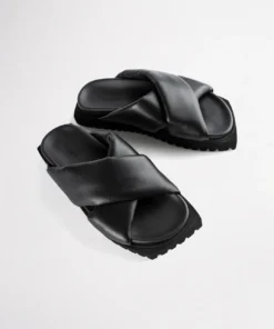 Tony Bianco Shoes Tigre Black Nappa 3cm Sandals 11 Tony Bianco Shoes Tigre Black Nappa 3cm Sandals