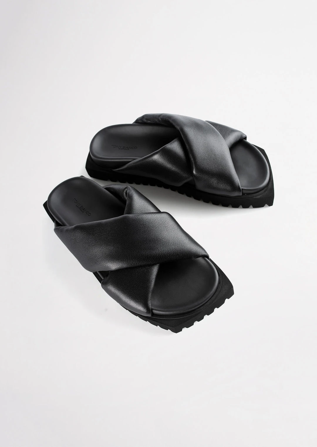 Tony Bianco Shoes Tigre Black Nappa 3cm Sandals 6 Tony Bianco Shoes Tigre Black Nappa 3cm Sandals