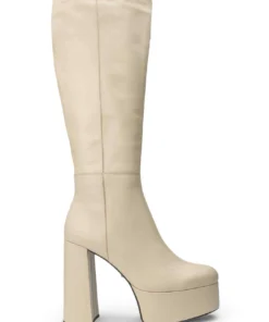 Tony Bianco Hot List Tommy Vanilla Venice 12cm Calf Boots