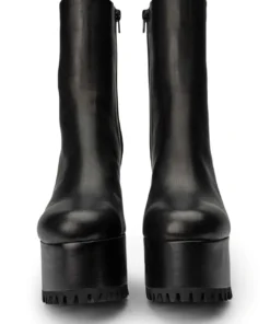 Tony Bianco Totum Black Como 12cm Ankle Boots