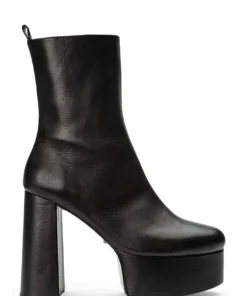 Tony Bianco Tyra Black Como 12cm Ankle Boots