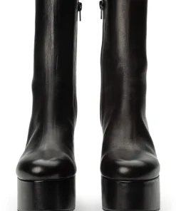 Tony Bianco Tyra Black Como 12cm Ankle Boots
