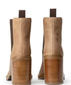 Tony Bianco Vegas Caramel Diesel 9cm Ankle Boots Shoes