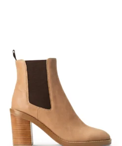 Tony Bianco Vegas Caramel Diesel 9cm Ankle Boots Shoes