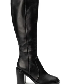 Tony Bianco Shoes Vibe Black Como 9cm Calf Boots