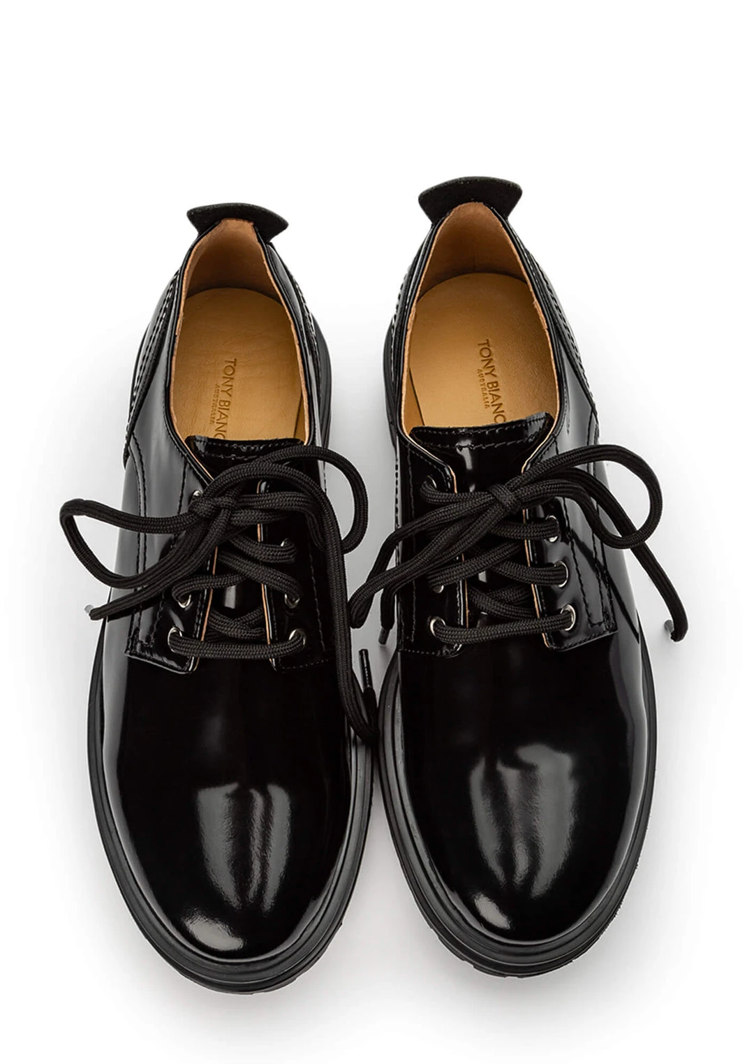 Tony Bianco Wanita Black Hi Shine 4.5cm Casual Shoes 4 Tony Bianco Wanita Black Hi Shine 4.5cm Casual Shoes