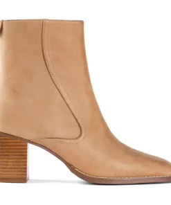 Tony Bianco Westley Caramel Diesel/Choc Wax 6.5cm Ankle Boots Shoes