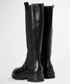 Tony Bianco Shoes Winx Black Venice 4.5cm Calf Boots