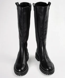 Tony Bianco Shoes Winx Black Venice 4.5cm Calf Boots