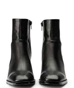 Tony Bianco Witney Black Venice 6.5cm Ankle Boots Shoes