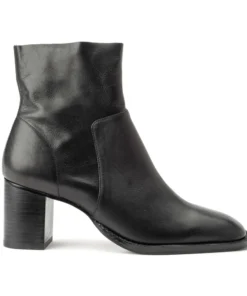 Tony Bianco Witney Black Venice 6.5cm Ankle Boots Shoes