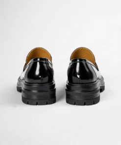 Tony Bianco Wiz Black Hi Shine 4.5cm Casual Shoes 13 Tony Bianco Wiz Black Hi Shine 4.5cm Casual Shoes