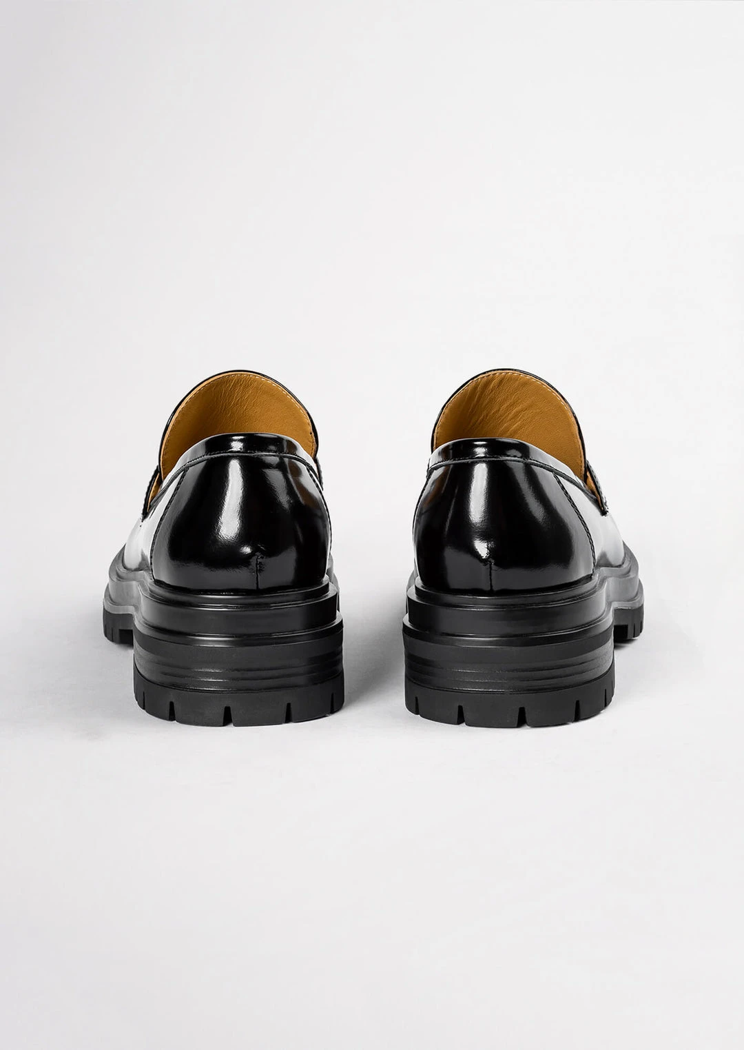 Tony Bianco Wiz Black Hi Shine 4.5cm Casual Shoes 8 Tony Bianco Wiz Black Hi Shine 4.5cm Casual Shoes