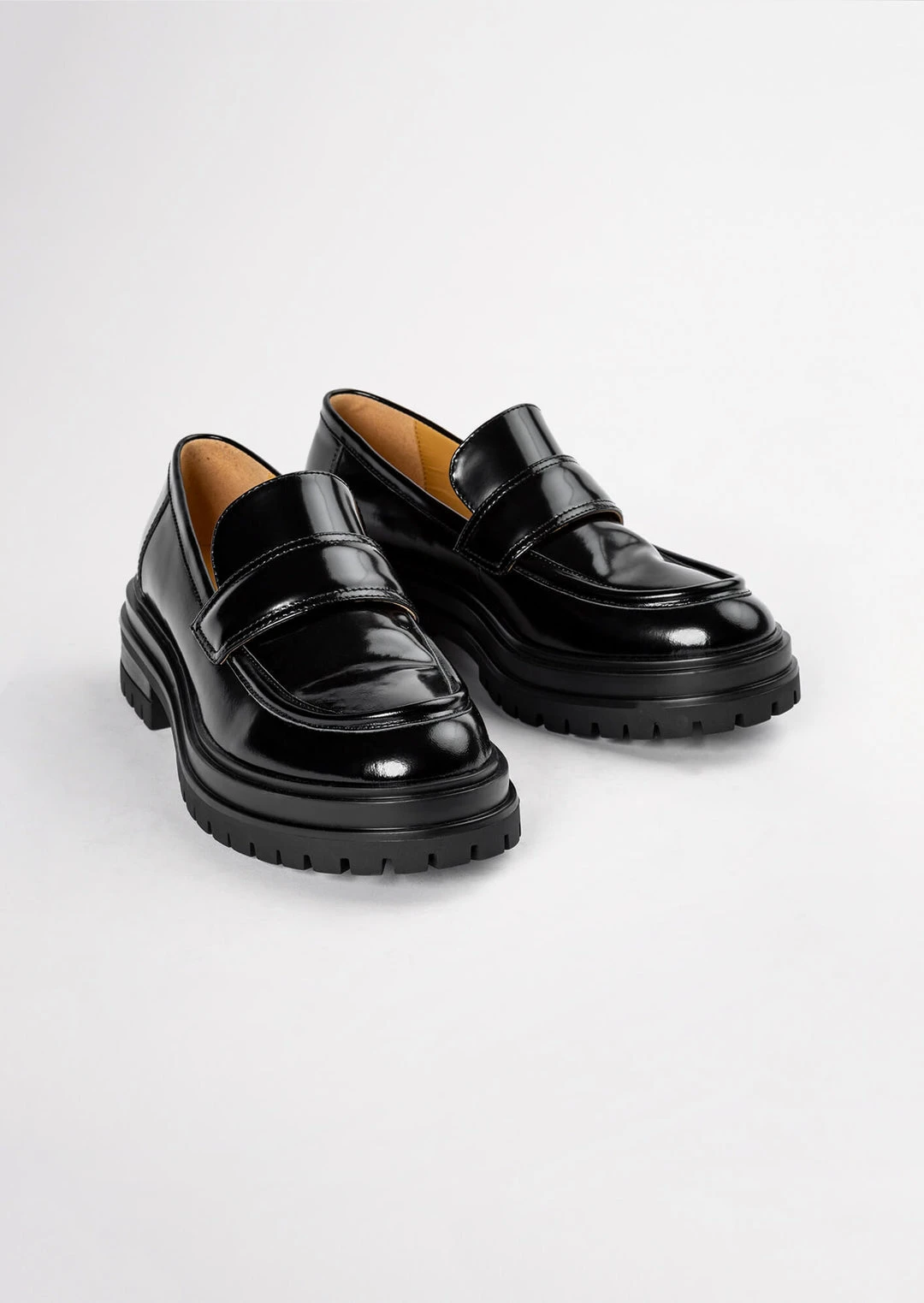 Tony Bianco Wiz Black Hi Shine 4.5cm Casual Shoes 5 Tony Bianco Wiz Black Hi Shine 4.5cm Casual Shoes