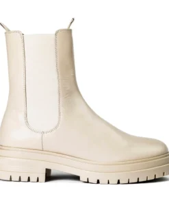 Tony Bianco Shoes Wolfe Vanilla Capretto 4.5cm Ankle Boots