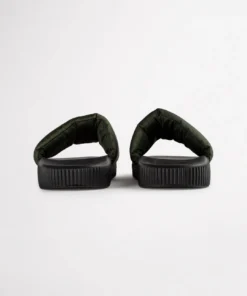 Tony Bianco Ziggy Forest Nylon 3cm Sandals 13 Tony Bianco Ziggy Forest Nylon 3cm Sandals