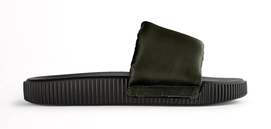 Tony Bianco Ziggy Forest Nylon 3cm Sandals 3 Tony Bianco Ziggy Forest Nylon 3cm Sandals