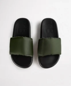 Tony Bianco Ziggy Forest Nylon 3cm Sandals 11 Tony Bianco Ziggy Forest Nylon 3cm Sandals