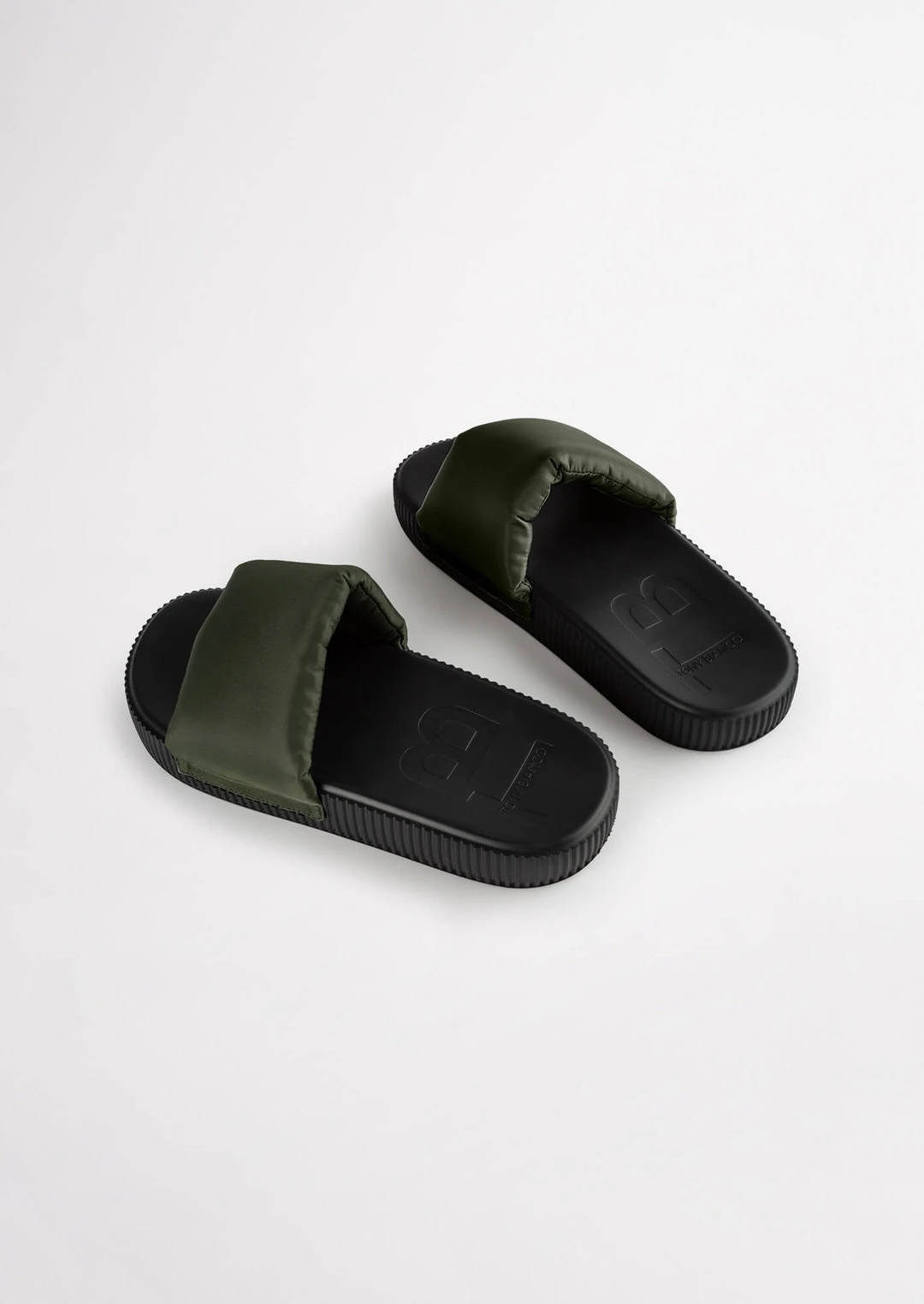 Tony Bianco Ziggy Forest Nylon 3cm Sandals 5 Tony Bianco Ziggy Forest Nylon 3cm Sandals